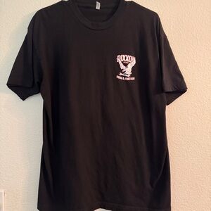 DIXXON Black Graphic Men's T-Shirt